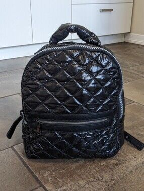 Sol And Selene Quilted Lightweight Travel School Chic Commuter Backpack Black 🖤